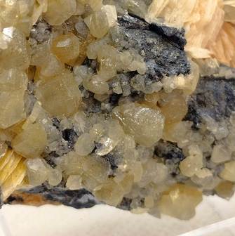 CERUZIT, baryt, galenit