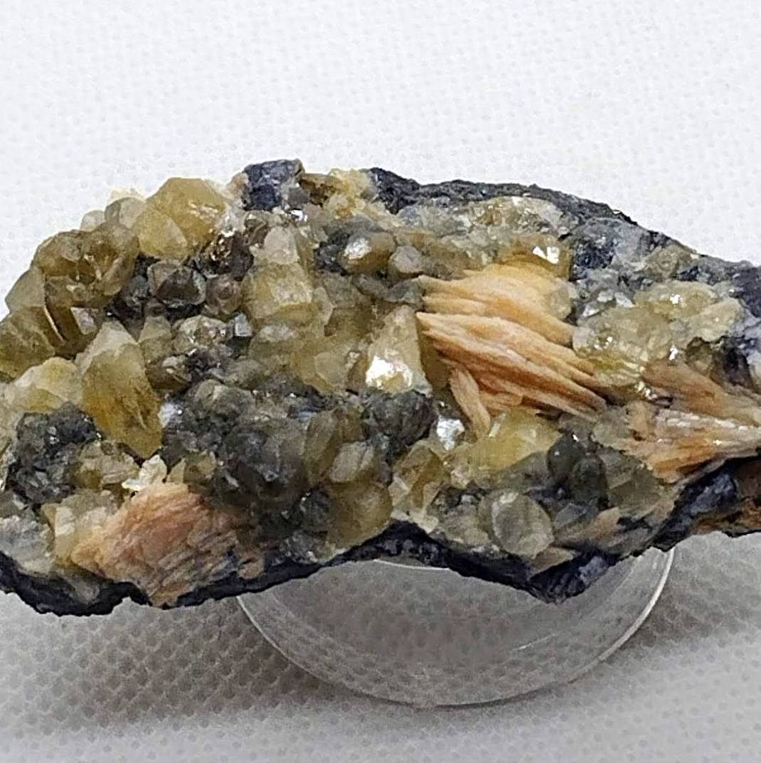 CERUZIT, baryt, galenit