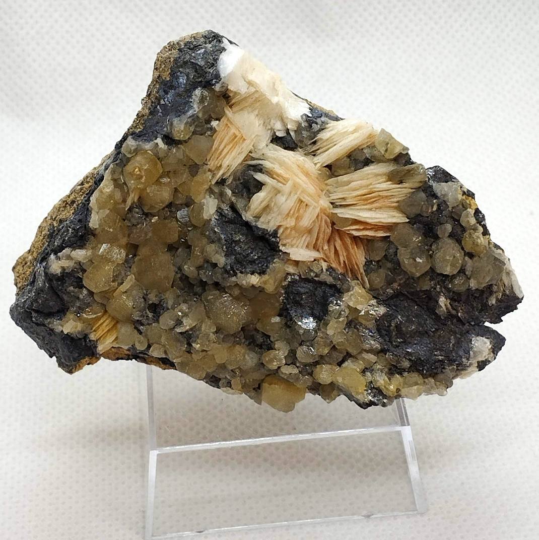 CERUZIT, baryt, galenit