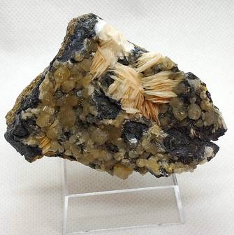 CERUZIT, baryt, galenit